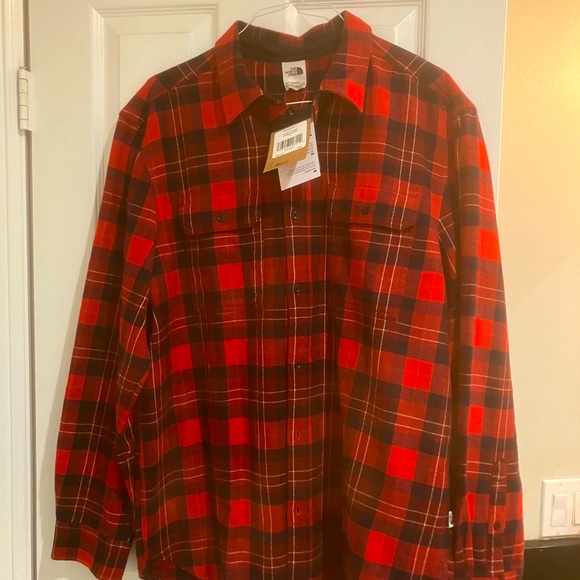 North Face Men’s Arroyo Flannel Shirt, Size XL, NWT - Picture 2 of 6
